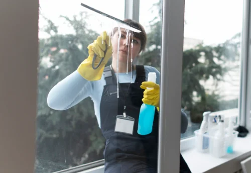 Nettoyage de vitres intérieures et extérieures à Pradiers